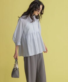 組曲 ニューリヨセルシャーティングペプラム ブラウス