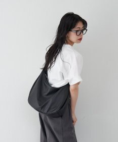 russet ソフトレザーラウンドビッグショルダーバッグ(CE-1325-WEB)