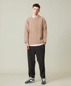 J.PRESS YORK STREET 【UNISEX】アランケーブルニット