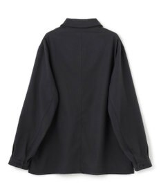 UNFILO MENS 【男女兼用】フラノライク ハーフジップ シャツブルゾン [24年秋冬商品]