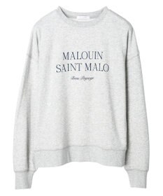 Green Parks アソートロゴ裏毛プルオーバー