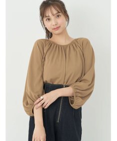 earth music&ecology パフスリーブカットソー