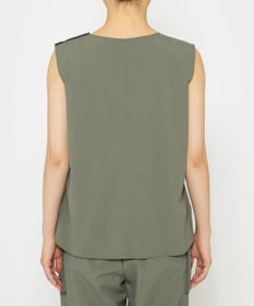 uncrave 【撥水・洗濯機洗い可】ライトプルーフナイロン ブラウス（uncrave WHITE）