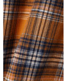 CRAFT STANDARD BOUTIQUE チェックバンドカラーサークルブラウス