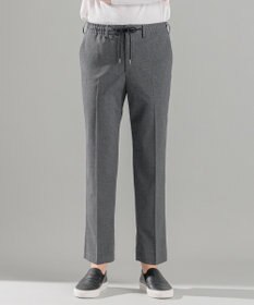 JOSEPH HOMME 新素材・新型【洗える/ストレッチ/ウエストゴム仕様】キャリーマンストレッチ ドロスト付ストレートパンツ / HOVE