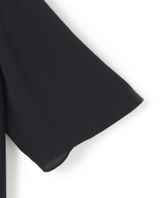 ICB 【UVケア・洗える】BackSatinAmunzen シフォンコンビブラウス