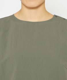 uncrave 【撥水・洗濯機洗い可】ライトプルーフナイロン ブラウス（uncrave WHITE）