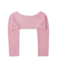 WEGO ラメショートニットプルオーバー