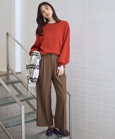 ANY スウェットライクニット