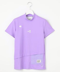 PW CIRCULUS 【UV遮蔽率99.5%  UVカット / 速乾 / ストレッチ】【WOMEN】ポケットモックT ゴルフウェア レディース