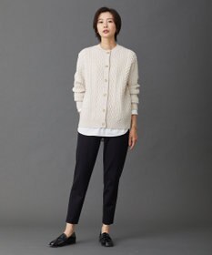 J.PRESS LADIES 【洗える】DUALWARMベアポンチ パンツ