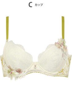 Wing ブラジャー Wing Lesiage 脇すっきりの着やせシルエット 背中すっきり 【2860シリーズ】 ブラ PB2861 ウイング／ワコール