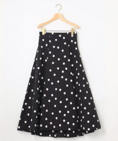 組曲 L 【組曲×setsuko sagittaire】ストレッチプリントスカート