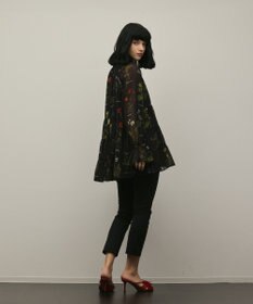 GRACE CONTINENTAL ボタニカルプリントチュニックトップ