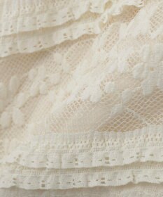 earth music&ecology 総レースナロースカート