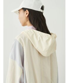 earth music&ecology コクーンギャザー切替ブルゾン