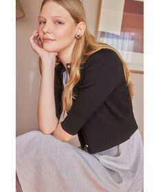 TOCCA GLITTER RIBBON EARRINGS イヤリング