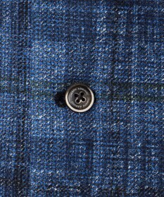 JOSEPH ABBOUD 【イタリア素材/軽量/ストレッチ】サマーツィードジャージープリントベスト