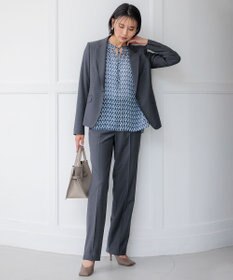 23区 S 【新色追加/セットアップ対応】ラフィーネウール 一つ釦 ジャケット