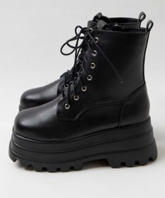 WEGO ボリュームレースアップショートブーツ
