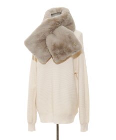 MOONBAT 【FUDGE11月号掲載】PAUL & JOE ACCESSOIRES フェイクファービッグマフラー