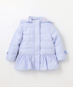 ANY KIDS 【洗濯機OK】中綿リボンコート