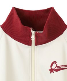 WEGO ロゴプリントトラックジャケット