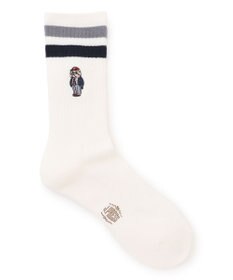 J.PRESS MEN 【BULLDOG BOY】リブライン ソックス