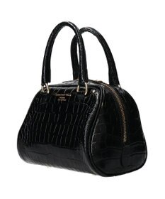 INTER-CHAUSSURES 【CHRISTIAN VILLA】クロコ型押しミニハンドバッグ