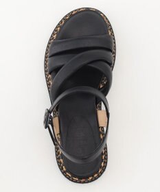 GRACE CONTINENTAL LUCA GROSSI パフィークロスサンダル