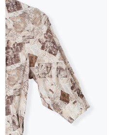 Te chichi マップパターンプリントワンピース