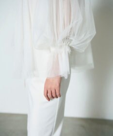 GRACE CONTINENTAL チュール2WAYトップ