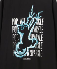 PW CIRCULUS 【吸水速乾 /  UV遮蔽率99.9% UVカット / ストレッチ】【MEN】アニマルグラフィックロングスリーブモックT  ゴルフ