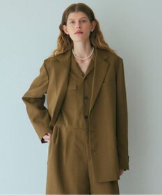 NAVE 【ReNAVE・洗える/UVカット】スパンポリエステル ジャケット