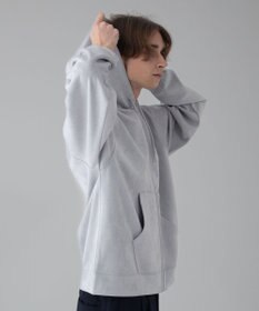 WEGO 【ユニセックス着用ITEM/MLサイズ展開】フェイクスウェードZIPパーカー