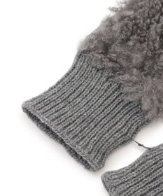 UNFILO フェイクファー グローブ