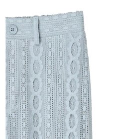 earth music&ecology フラワーレースパンツ