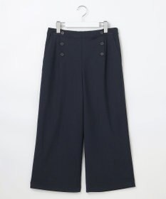 J.PRESS LADIES L 【洗える】T/Rウォッシャブルギャバ マリン パンツ