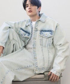 CRAFT STANDARD BOUTIQUE ハイブリーチケミカル加工デニムジャケット