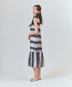 GRACE CONTINENTAL ロープボーダーワンピース