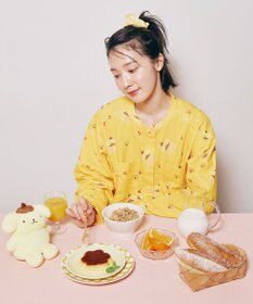 ワコール／睡眠科学 パジャマ 長袖 長ズボン 綿100%(本体) 寝返りしやすい 【睡眠科学×サンリオキャラクターズ】 レディース YDX651 睡眠科学／ワコール