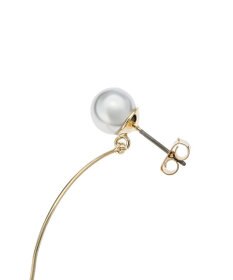 Green Parks ・ＨＡＬＦ　ＴＩＭＥ　ウェーブパールピアス