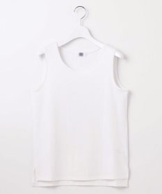 J.PRESS LADIES L ワイドリブジャージー ノースリーブ カットソー