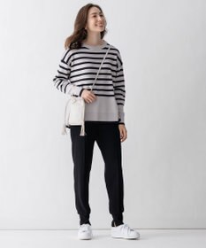 自由区 【Sサイズ有】コットンカシミヤ ニットトレーナー