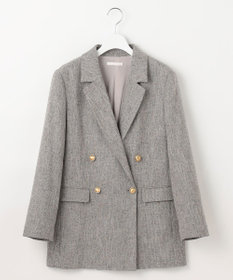 自由区 S 【SHIHOさん着用】シルクネップツイード ジャケット