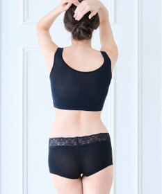 BRADELIS New York 【BRADELIS New York / 伸びる・綿混・浅め】モモパンツ・ボーイレッグショーツ#305 優しい素材で履き心地快適なショーツ