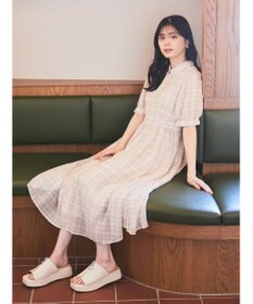 earth music&ecology クラシカルチェックワンピース