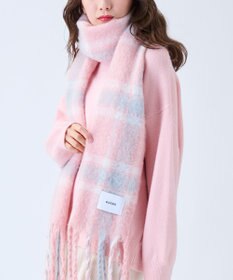 MOONBAT estaa ボリュームマフラー クラシックチェック／手洗い可