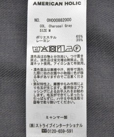 AMERICAN HOLIC T/Rカルゼロングシャツワンピース