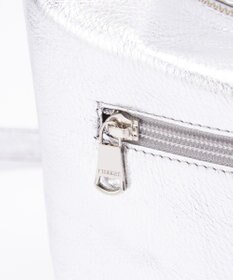 russet ソフトレザーシンプルショルダーバッグ【silver】(CE-1462)